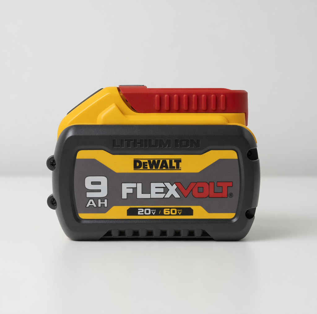🔋 DEWALT FLEXVOLT 20V/60V MAX 9Ah Battery – High Output Power for Demanding Jobs