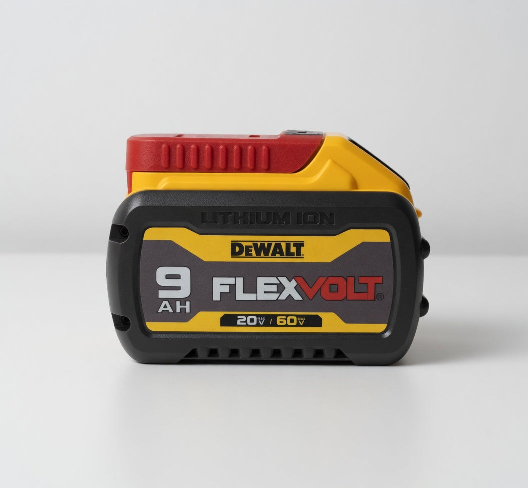 🔋 DEWALT FLEXVOLT 20V/60V MAX 9Ah Battery – High Output Power for Demanding Jobs