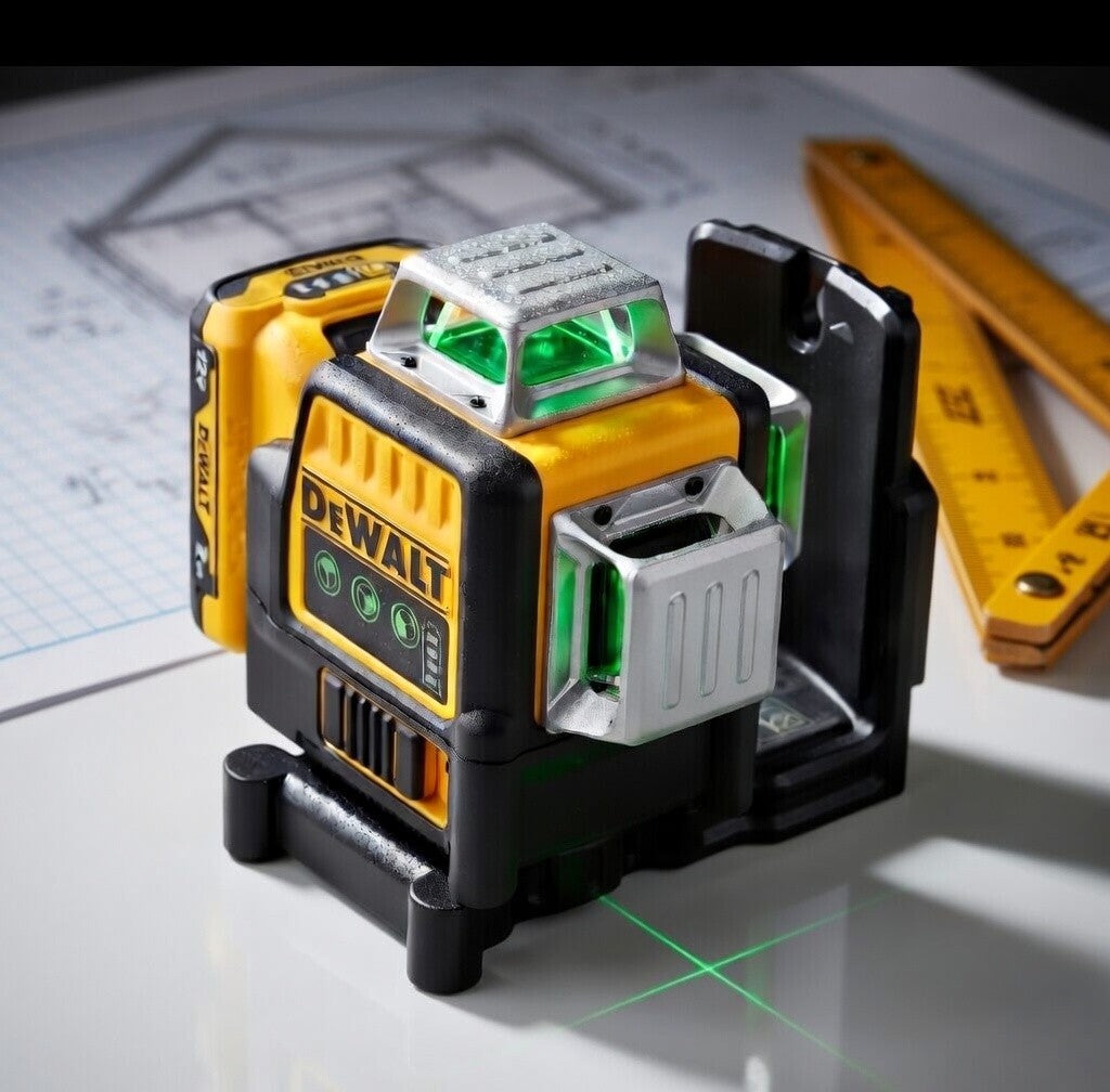 🔥 DEWALT DW089LG 12V Green Laser Level – 3×360° Full Coverage Precision Tool