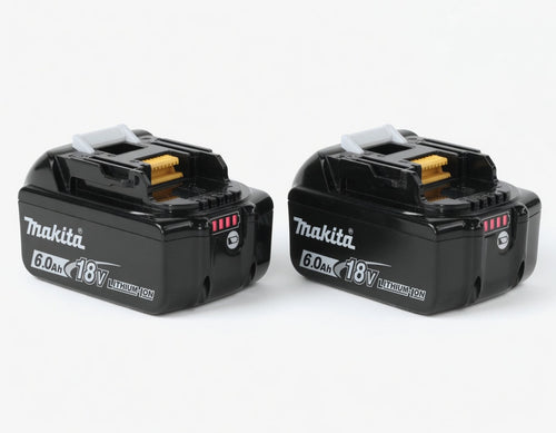 🔥 (2Pack) Makita 18V LXT BL1860B 6.0Ah Lithium-Ion Battery – OEM High Capacity