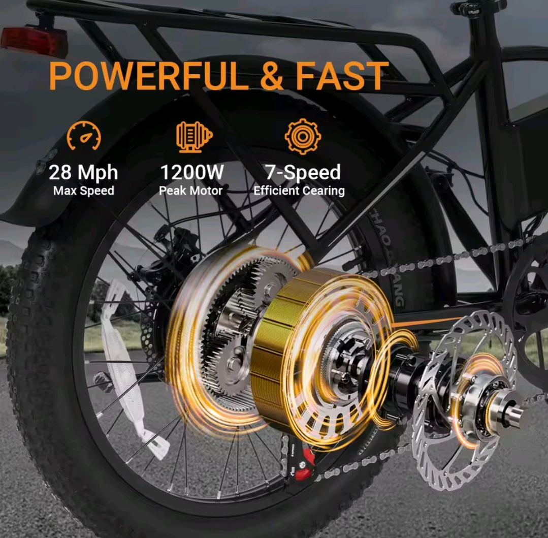 🔥 A20 Foldable Electric Bike – 28MPH High-Speed Urban Commuter E-Bike 🚴⚡